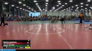 96 lbs Round 5 (6 Team) - Brady Slicker, PA Silver vs Rocco Czarnecki, East Coast Elite