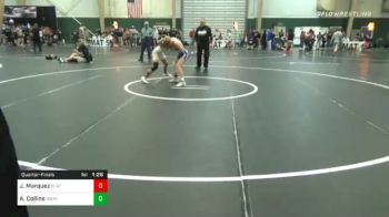 101 lbs Quarterfinal - Julian Marquez, Platte Valley vs Austin Collins, Wray Eagles