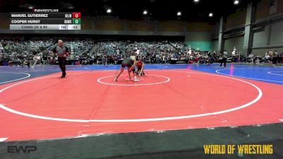 126 lbs Consi Of 8 #2 - Manuel Gutierrez, Selma vs Cooper Hurst, RAWC
