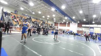 285 lbs Cons. Semi - Ryan Castillo, Bishop Amat vs Gary Avila, Bullard