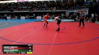 140 lbs Cons. Round 1 - Roman Sorenson, Lathrop Wrestling vs Xavier Thibeault, Juneau-Douglas HS