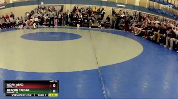 215 lbs Quarters & Wb (16 Team) - Aidan Abad, Lowell vs Deacon Caesar, Hobart