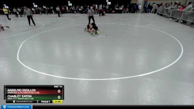 92 lbs Cons. Round 3 - Charley Eaton, Iowa City Wrestling Club vs Anselmo DeOllos, Nebraska Elite Wrestling Club