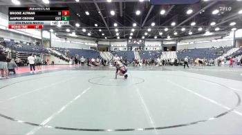 133 lbs 5th Place Match - Jasper Croom, SOT/DOZ vs Brodie Altman, Liberty U