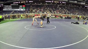 D2-106 lbs Cons. Round 3 - Levi Foster, Annapolis HS vs Tyler Sage, Linden HS