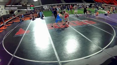 132 lbs Cons. Quarters - Perry Macfarlane, Utah vs Aiden Gerrard, Oregon