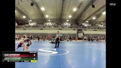 70-80 lbs Round 5 - Jamisyn Springer, Kirksville Wrestling Club vs Alex Zimmerman, Ozark Youth Wrestling