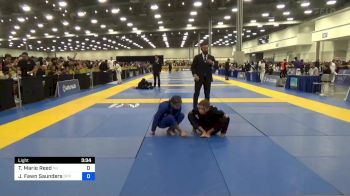 Tatumn Marie Reed vs Jordan Fawn Saunders 2024 IBJJF Jiu-Jitsu CON International