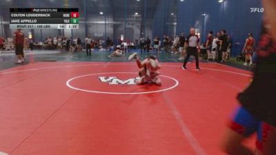 106 lbs Quarterfinal - Colton Louderback, None vs Jake Appello, Yale Street