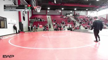 106 lbs Semifinal - Mason Burnham, COWETA vs Cooper Keely, BLANCHARD