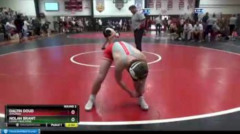 132 lbs Round 2 - Daltin Doud, Ottumwa vs Nolan Brant, Louisa-Muscatine