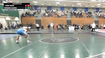 150 lbs Champ. Round 2 - Jeremiah Chavez, Green Valley vs Gabe Santo, Rancho Bernardo