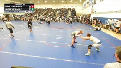 175 lbs Champ. Round 2 - Shane Struthers Jr, Clovis High vs Hayden Whynaught, Team Thunder