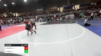 116 lbs Quarterfinal - Jaxon Sanchez, Scottsbluff WC vs Henry Kellen, West Grand