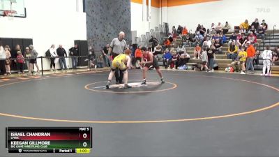 148 lbs Round 3 - Israel Chandran, LMWC vs Keegan Gillmore, Big Game Wrestling Club