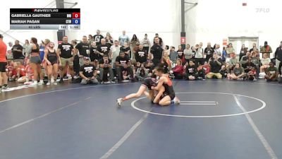 43 lbs Rr Rnd 1 - Gabriella Gauthier, Maryland Mana - W vs Mariah Pagan, Cordoba Trained - W