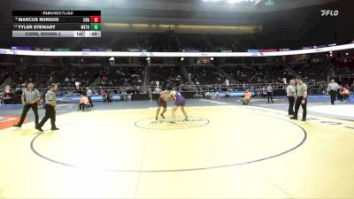 I-215 lbs Cons. Round 2 - Tyler Stewart, Webster Thomas vs Marcus Burgos, Christian Brothers Academy