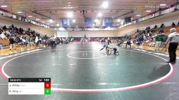 120 lbs Consi Of 4 - Jason Athey, Pope John XXIII vs Kaden King, Middletown South