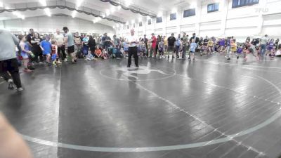 50 lbs Semifinal - Grayson Matuszak, Revival Black-YTH vs Louie Dixon, Backyard Barbarians-Yth