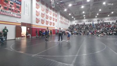 157 lbs Champ. Round 2 - Blake Cosby, Dundee vs Cole Porter, Garrettsville Garfield