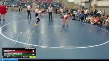 102 lbs Semis & Wb (16 Team) - Kingston Stroshine, Champions 2 vs Wes Eurton, Mt. Crest