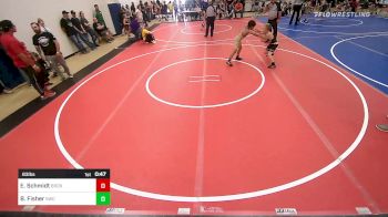 83 lbs Quarterfinal - Elliott Schmidt, Broken Arrow Wrestling Club vs Benjamin Fisher, Salina Wrestling Club