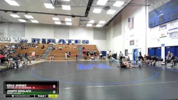 157 lbs Cons. Semis (16 Team) - Kenji Jimenez, College Of The Redwoods vs Joseph Insalaco, Sierra College