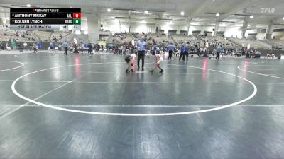 65 lbs 1st Place Match - Kolsen Lynch, Rabbit Wrestling Club vs Anthony McKay, Brentwood Wrestling Club