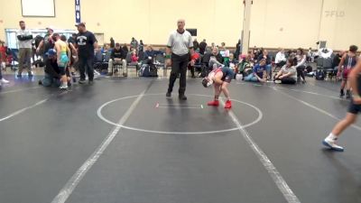 80 lbs Rr Rnd 2 - River Miker, Tri State Hammers K-4 vs Tyler Farmer, All American K-4