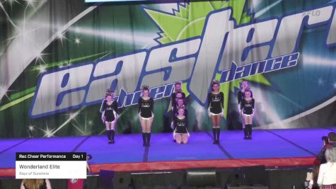 Wonderland Elite - Rayz of Sunshine [2024 Rec Cheer Performance Day 1] 2024 Hershey Open Nationals