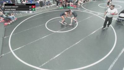 140 lbs Cons. Round 3 - Maleah Holley, Chaparral High School vs Kylee Perez, Legacy WC