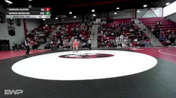 106 lbs 1st Place Match - Mason Burnham, COWETA vs Hudson Glover, SKIATOOK