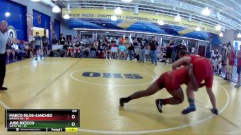 215 lbs Round 7 (8 Team) - Marco Silos-Sanchez, Bandits WC vs Jude DiCicco, Alpha WC