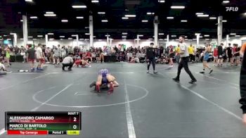 92 lbs Round 2 (8 Team) - Alessandro Camargo, Bitetto Trained vs Marco Di Bartolo, NC National Team