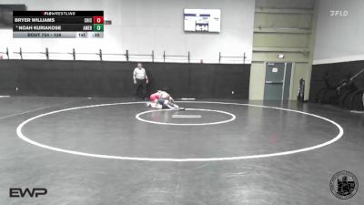 126 lbs Consolation 1st - Bryer Williams, Chico vs Noah Kuriakose, American