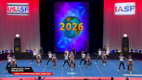 Cheer Athletics - Plano - Wildcats [2026 L6 International Open Large Coed Semis] 2026 The Cheerleading Worlds