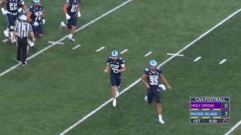 Highlights: Holy Cross Vs Rhode Island | 2024 CAA Football