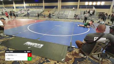 165 lbs Consi Of 4 - James Holiday, Rough House WC vs Isaac Rea, Team So-Cal WC