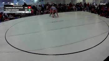 238 lbs Semifinal - JaeLeigh Miller-Tuttle, Cougar Youth Wrestling Club vs Allisen Edwards, Grand Island Legacy Girls Wrestling Club