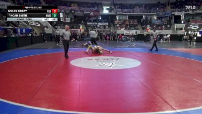 1A-4A 106 Cons. Semi - Noah Smith, Walter Wellborn vs Myles Bailey, Piedmont