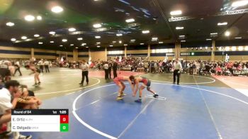 144 lbs Round Of 64 - Ezekiel Ortiz, Alpha Pack vs Corey Delgado, Great Oak HS