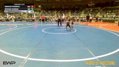 52 lbs Quarterfinal - Marcus Figueroa, Vasky Bros vs Brooks Sombke, Sniper Wrestling Academy