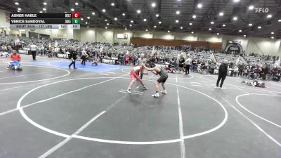 137 lbs 3rd Place - Asher Hable, Delta Wrestling Club vs Venice Sandoval, Salem Elite