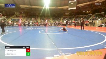 49 lbs Round Of 32 - Ezra Taussig, Greater Heights Wrestling vs James Loomis, Mexico