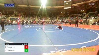 49 lbs Round Of 32 - Ezra Taussig, Greater Heights Wrestling vs James Loomis, Mexico