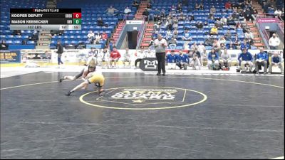 107 lbs Consy Rd Ii - Kooper Deputy, Chestnut Ridge vs Mason Keesecker, Derry Area