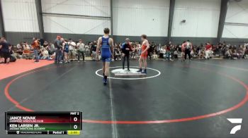 152 lbs Semifinal - Jance Novak, Cashmere Wrestling Club vs Ken Larsen Jr., Ascend Wrestling Academy