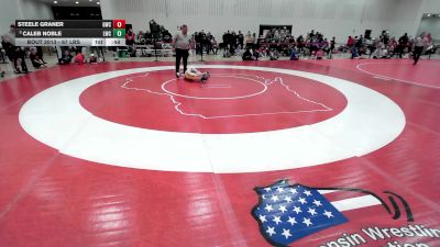 67 lbs Champ. Rd Of 16 - Caleb Noble, Lancaster Wrestling Club vs Steele Graner, Guerrilla Wrestling Club