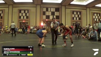 92 lbs Champ. Round 1 - Bryce Ostaszewski, Pride WC vs Gurtej Guro, Unattached