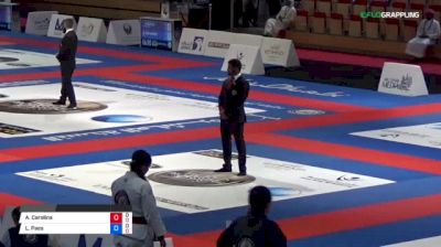Ana Carolina Lima vs Larissa Paes 2018 Abu Dhabi World Professional Jiu-Jitsu Championship